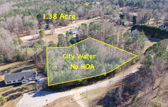 1.35 Acres in Nashville, Nash County, NC